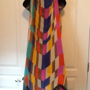 Sheer Multi Scarf Vest